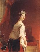 Thomas Sully Queen Victoria oil painting on canvas